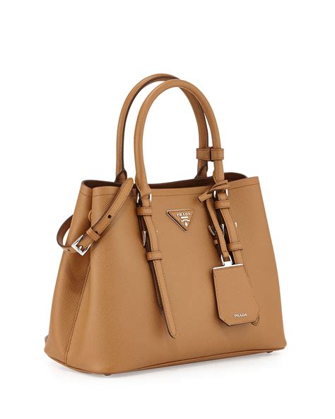 prada saffiano cuir double bag sale|Prada odette saffiano.